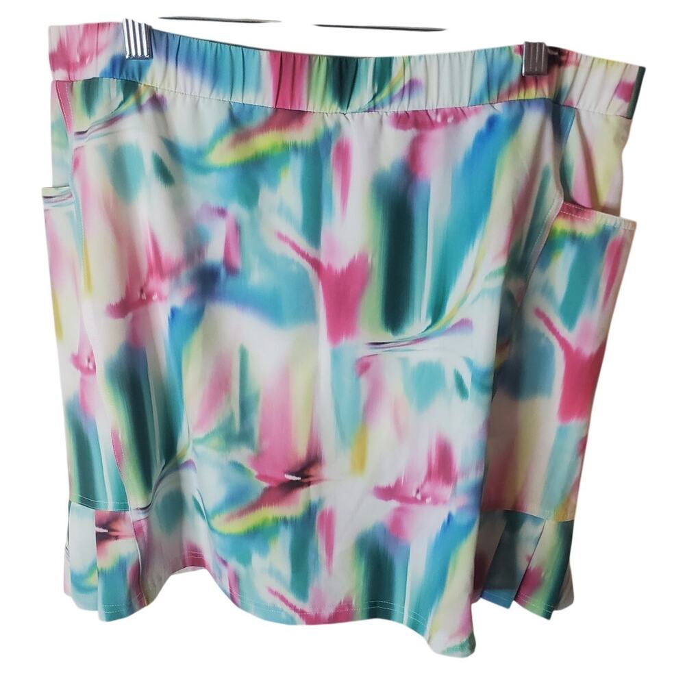 Chico's Colorful Size 2/Large Golf/Tennis Skort